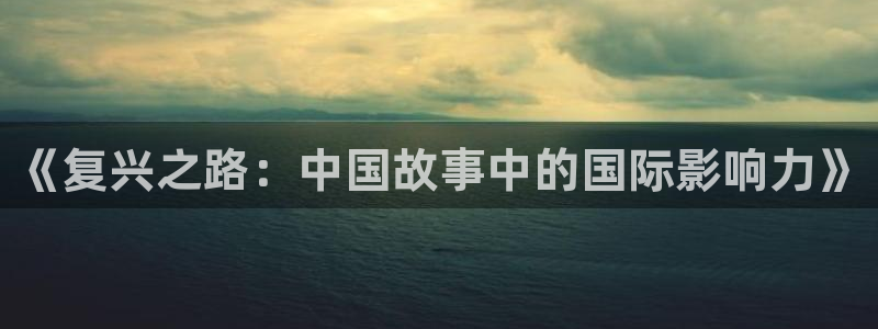 飘雪影院在线观看免费完整版高清大：《复兴之路：中国故事中的国际影响力》